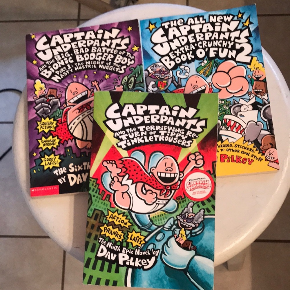 Captain Underpants Book Set